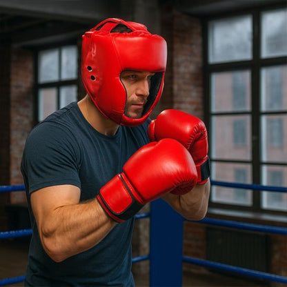 Casque de boxe